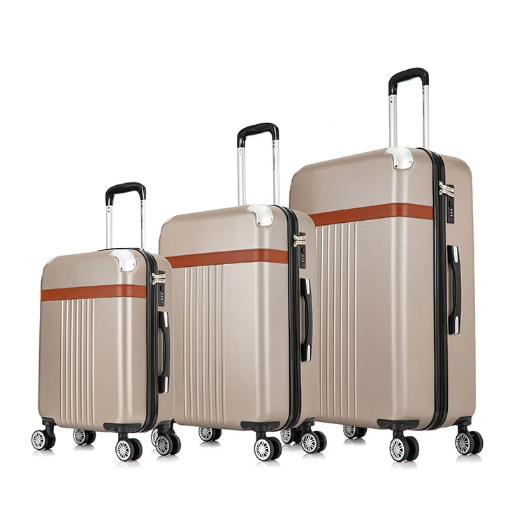 Ретро-чемодан из АБС-пластика из искусственной кожи с ремешком